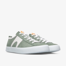 Camper Imar Sneakers Green / White - Mens Singapore HXMQUG-674